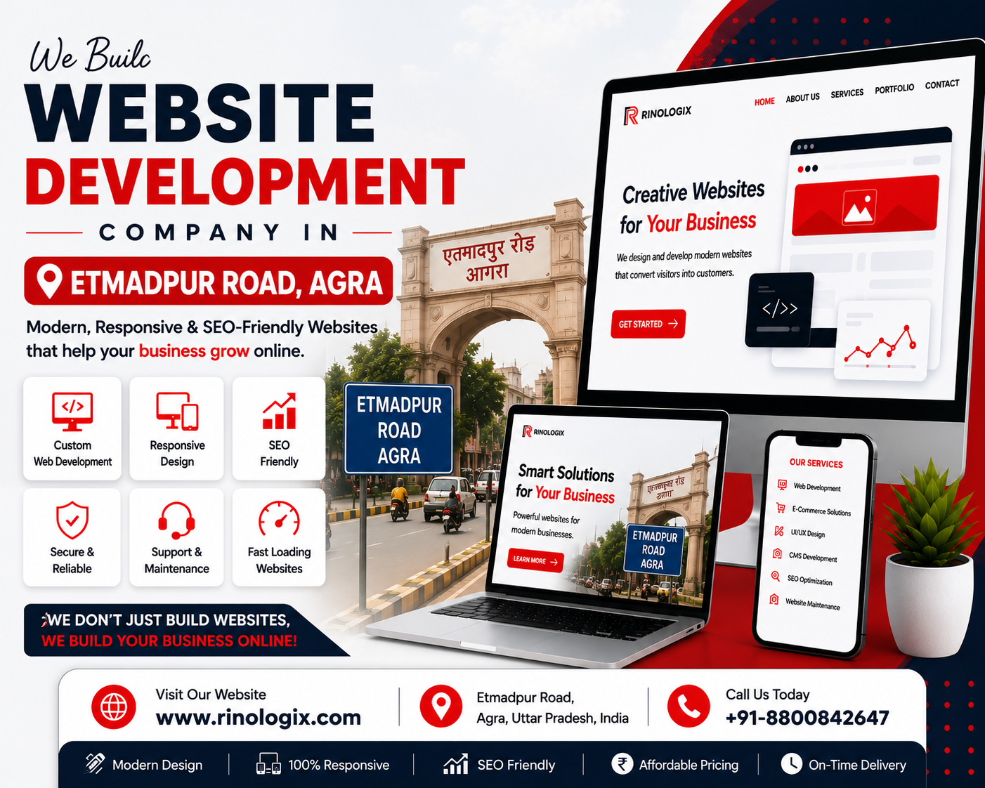 Website Development Company in Etmadpur Road Agra Website Development Company in Etmadpur Road Agra