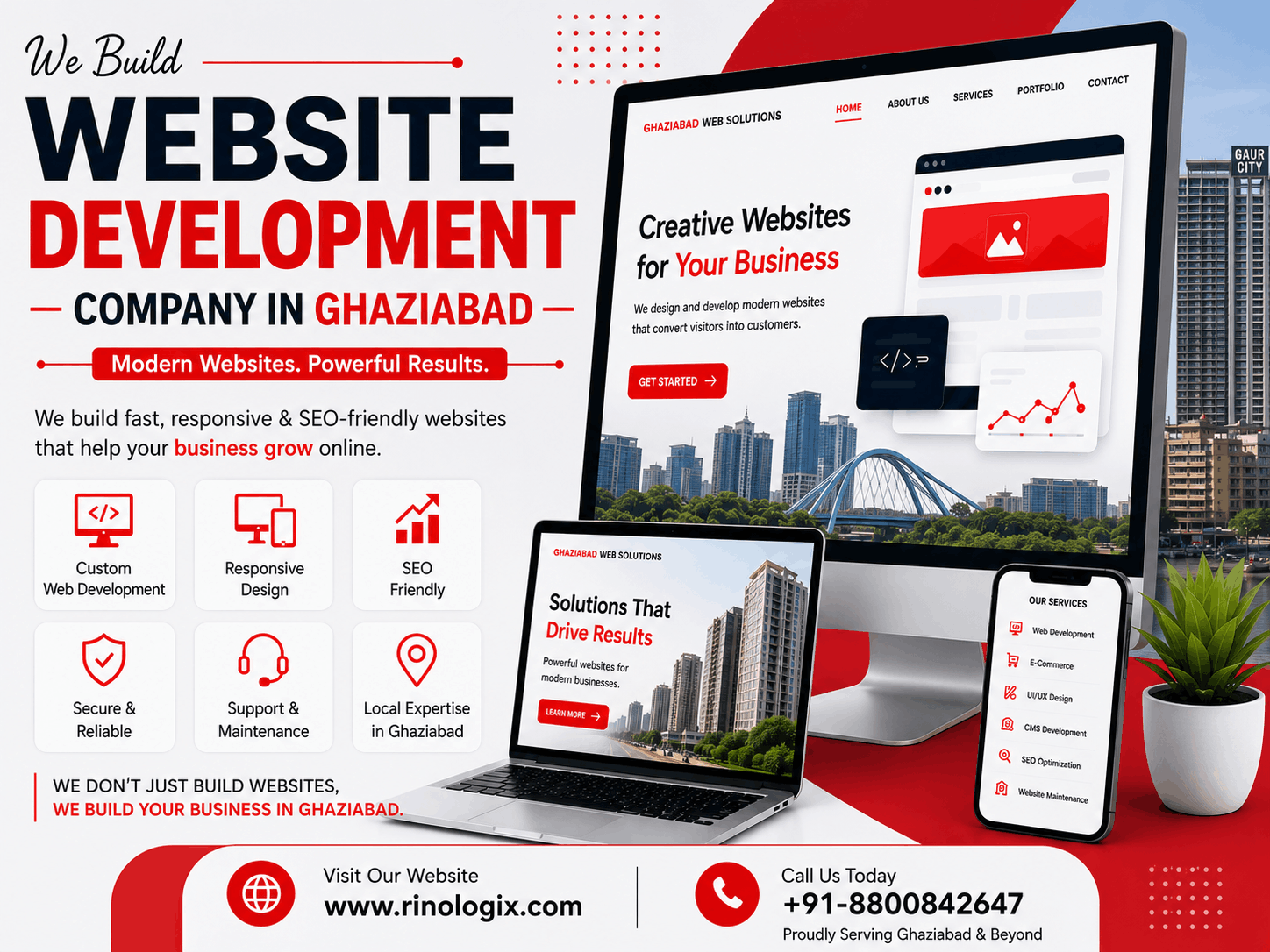 Best Website Design and Development Company in Ghaziabad