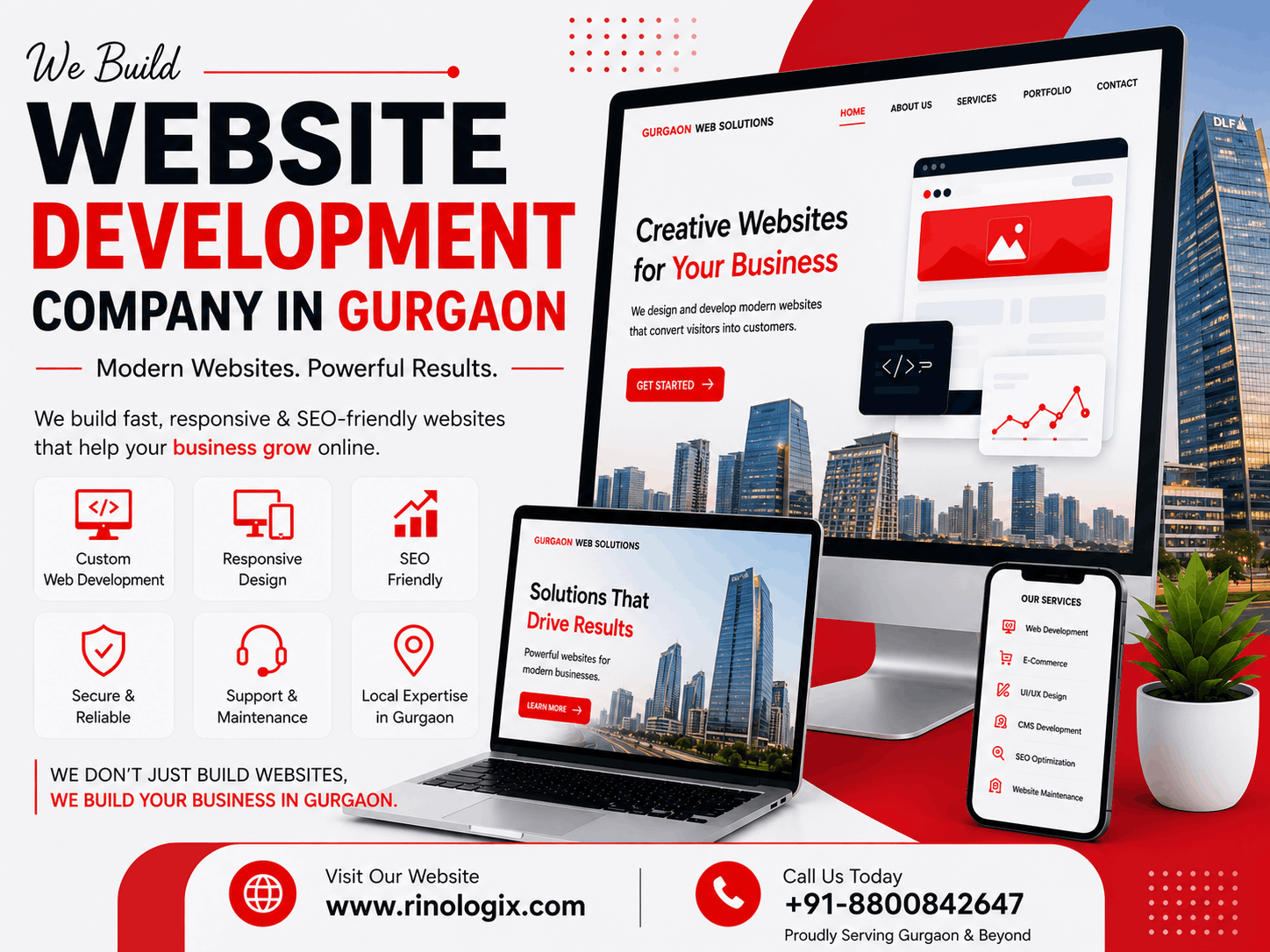 Website Design and Development Company in Gurgaon