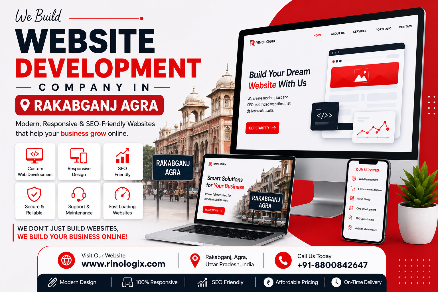 Website Development Company in Rakabganj Agra Website Development Company in Rakabganj Agra