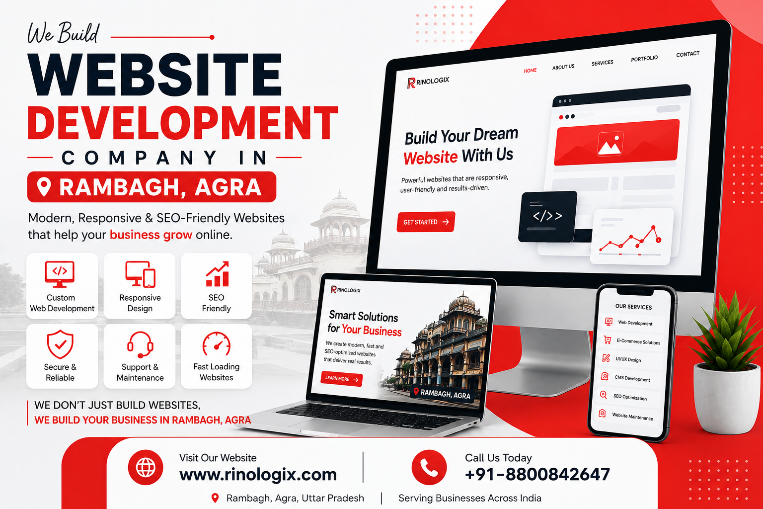 Website Development Company in Rambagh Agra Website Development Company in Rambagh Agra