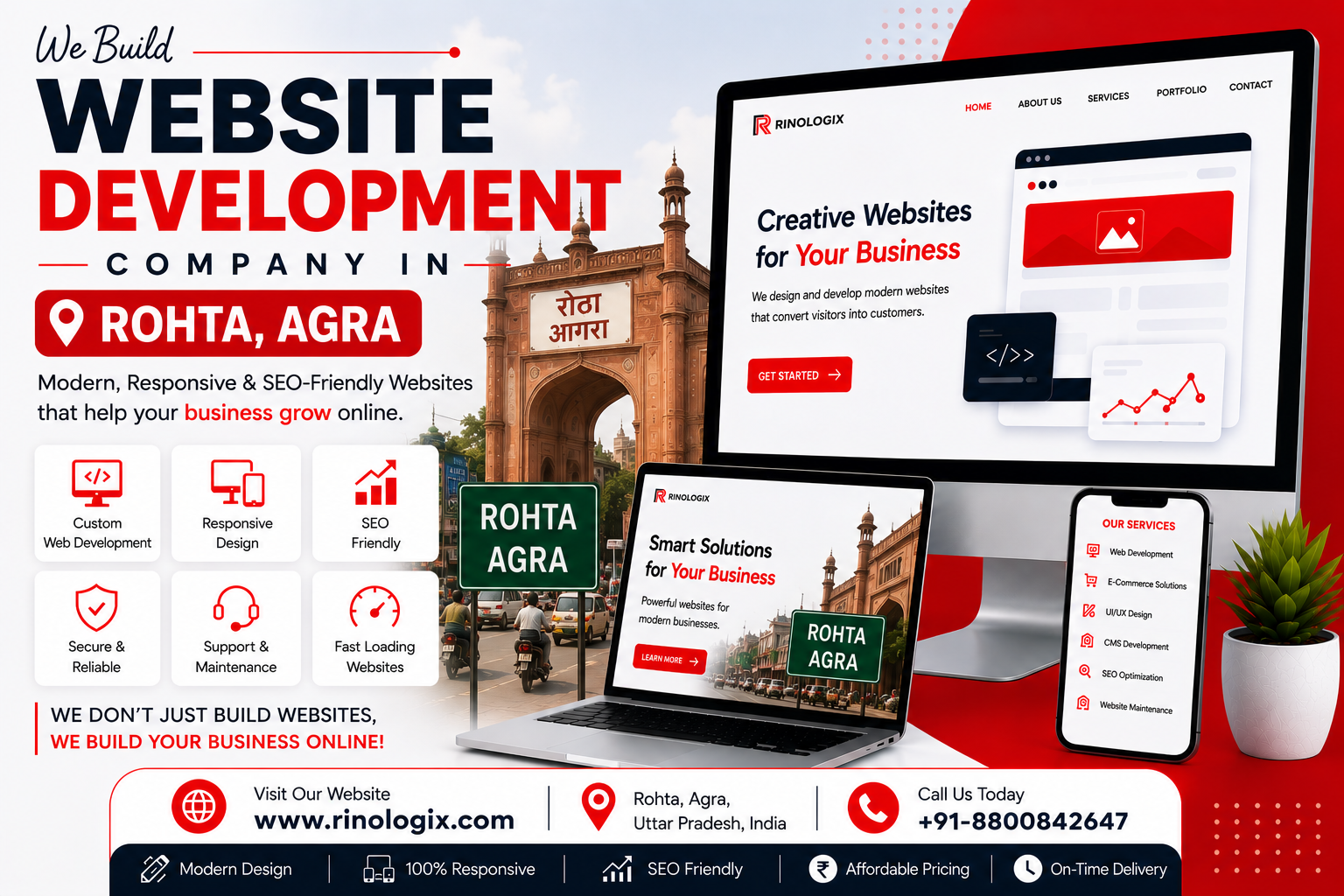 Website Development Company in Rohta Agra Website Development Company in Rohta Agra