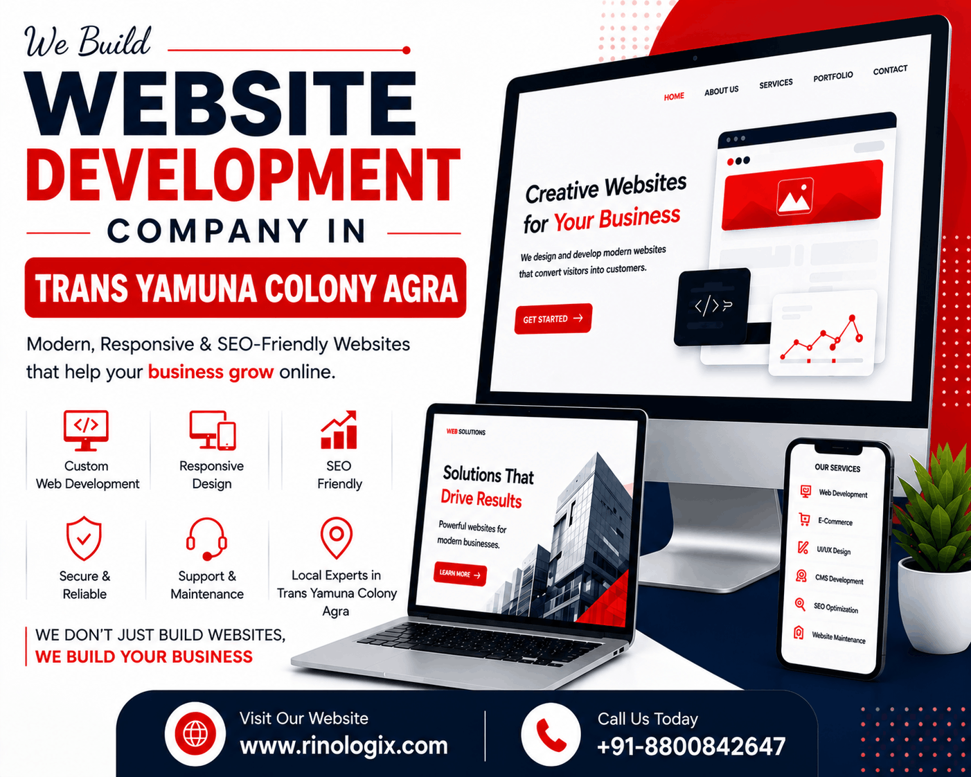 Website Development Company in Trans Yamuna Colony Agra Website Development Company in Trans Yamuna Colony Agra